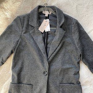 Philosophy grey blazer style jacket size small